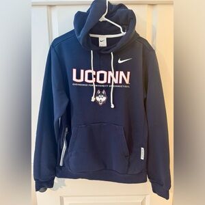 UCONN Huskies Nike Navy Hoodie (Medium)
